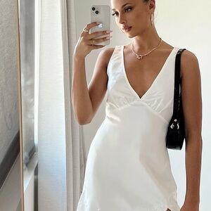 Princess Polly Athenia Mini Dress White Sz 10